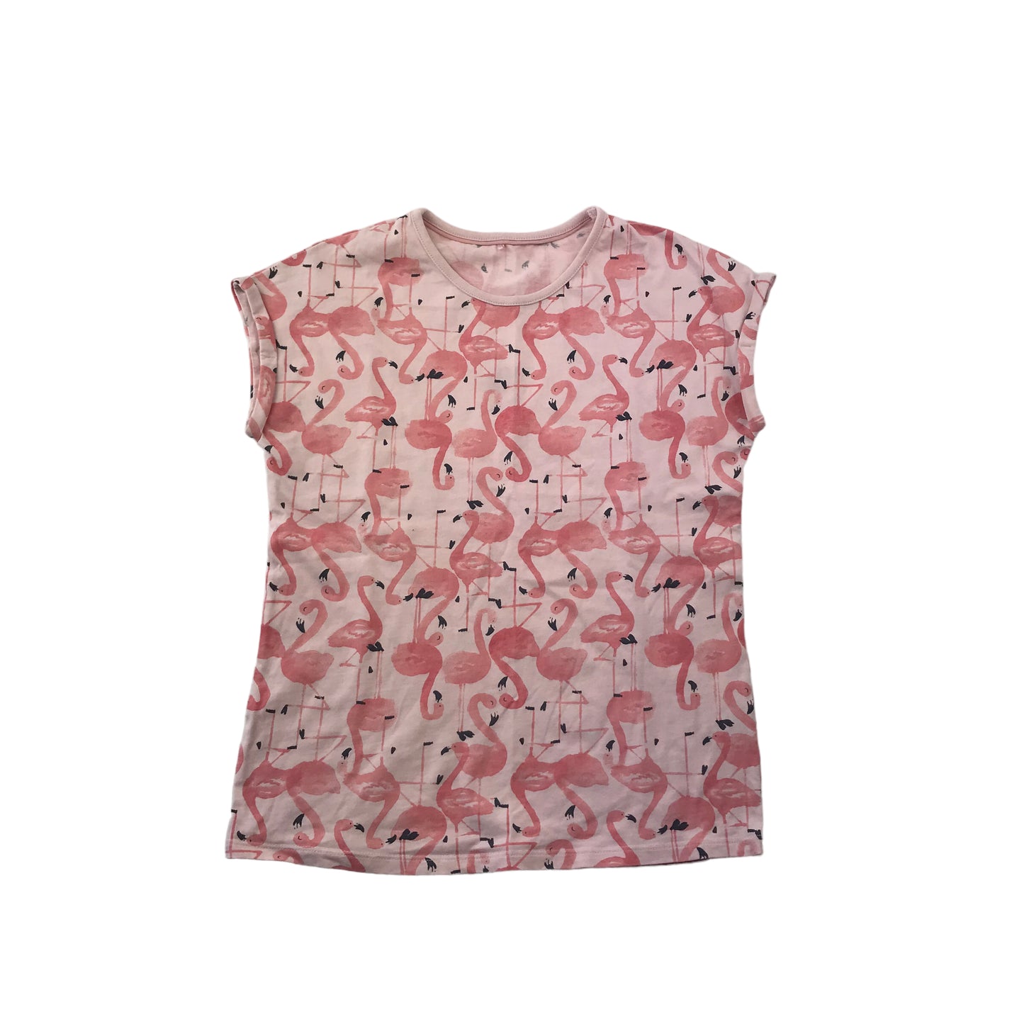 George Pink Flamingo T-Shirt Age 12