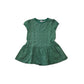 Mini Club Green Floral Dress Age 5