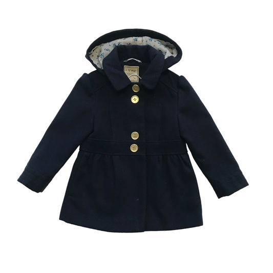 Next Navy Blue Coat Age 4