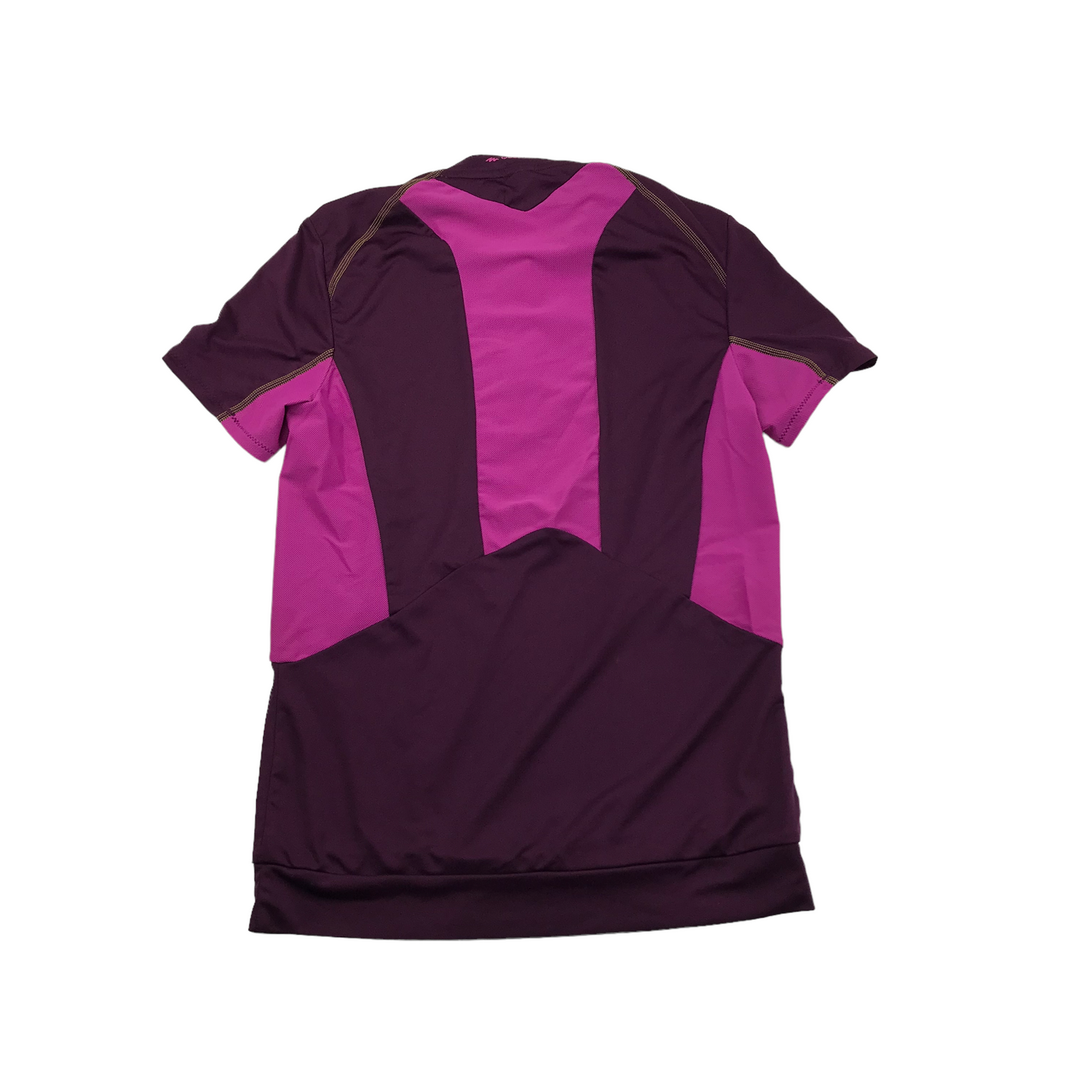 Decathlon Purple and Pink Short Sleeve Cycling Sports Top Women's Size  XS