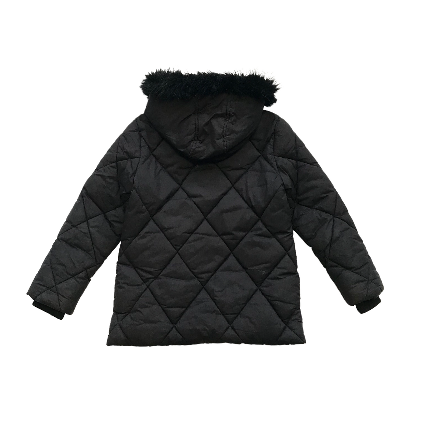 George Black Parka Jacket Age 7