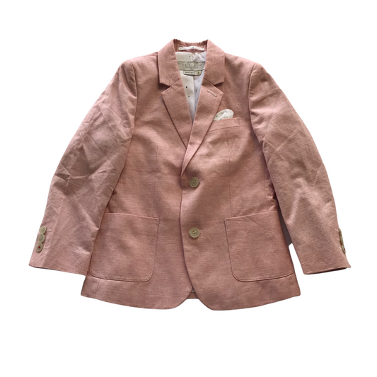 John Lewis Heirloom Light Red Blazer Jacket Age 6