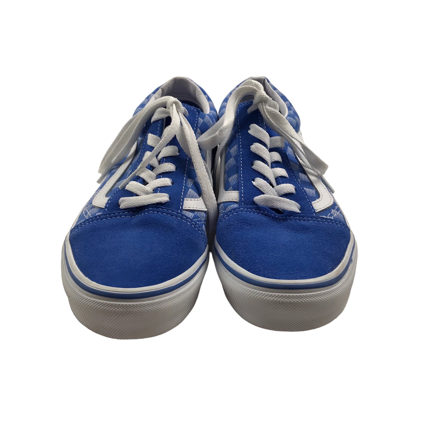 Vans Royal Blue and White Trainers Shoe Size 5