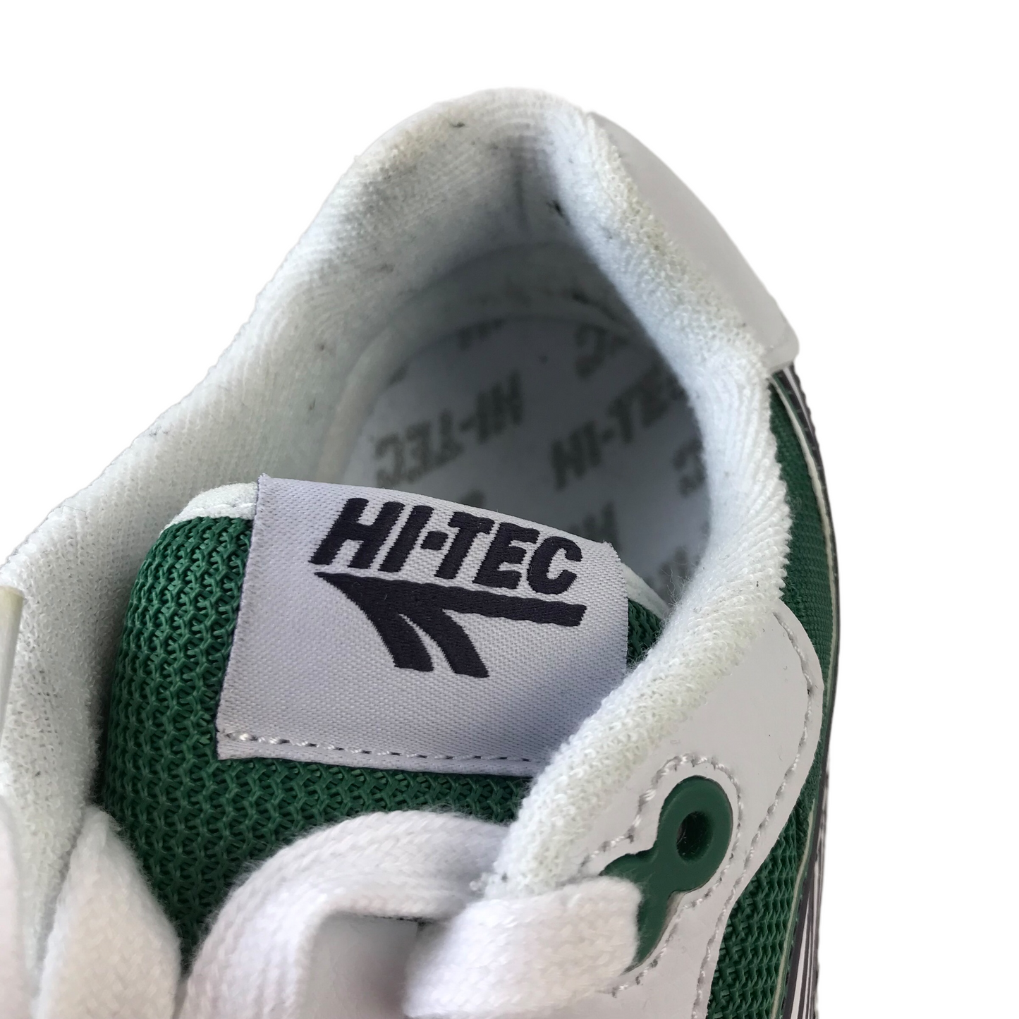 Hi-Tech BW-146 Green and White Trainers Size UK 7
