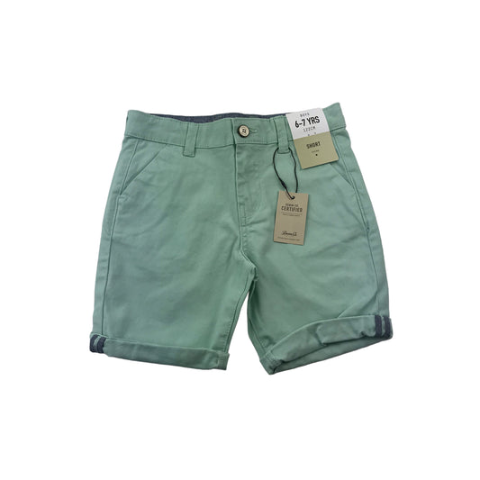 Primark Light Blue Chino Shorts Age 6