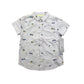 F&F White Car and Palm Trees Embroidery Short Sleeve Shirt Age 5