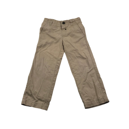 M&S Beige Chino Style Trousers Age 4