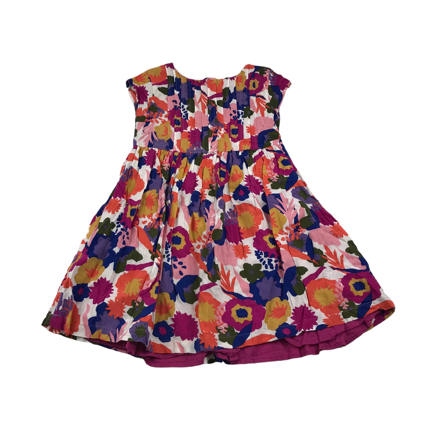 John Lewis Bright Colourful Summer Dress Age 7