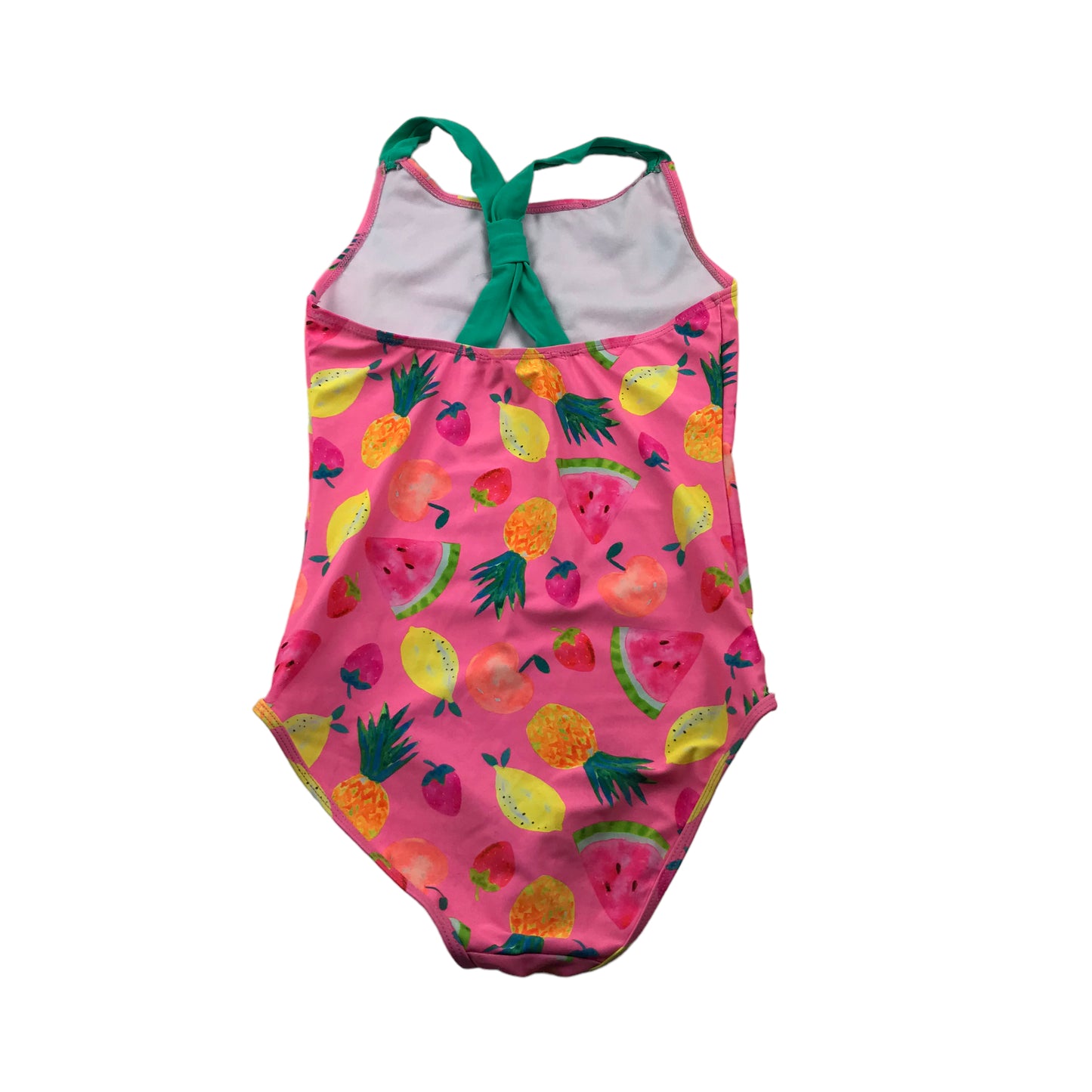 George Pink Fruits Swim Costume Age 12