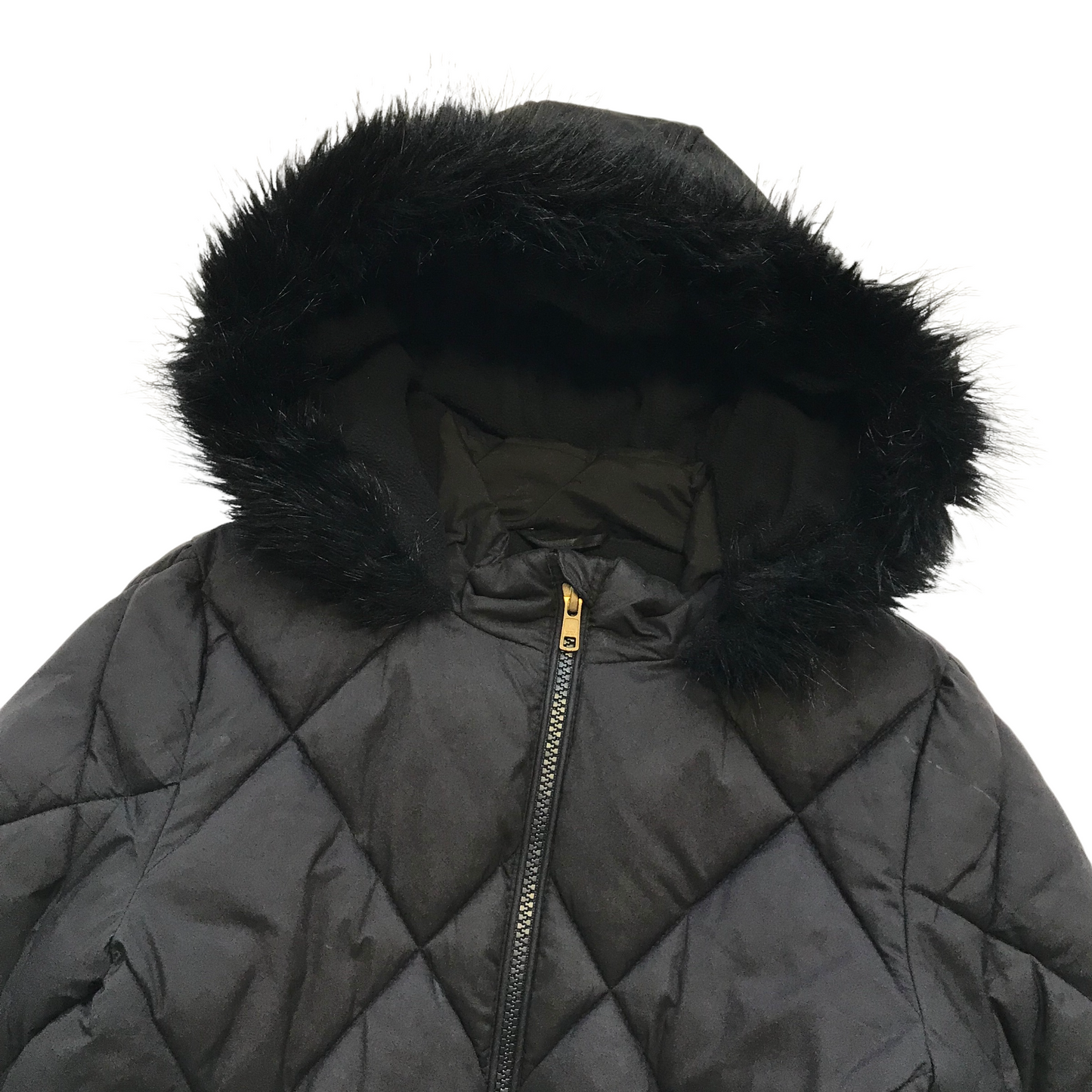 George Black Parka Jacket Age 7