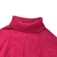 Joules Pink Knitted Poncho Age 8-10