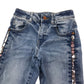 M&S Blue Sequin Jeans Age 9