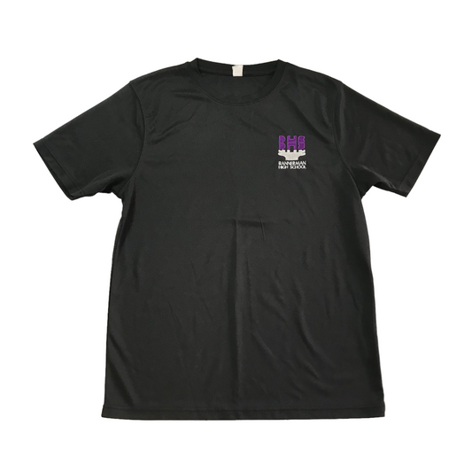 Bannerman High School Black Gym T-shirt