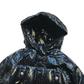Zara Shiny Dark Navy Blue Puffer Parka Jacket Age 6