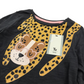 Tu Dark Grey Leopard Long Sleeve T-shirt Age 4