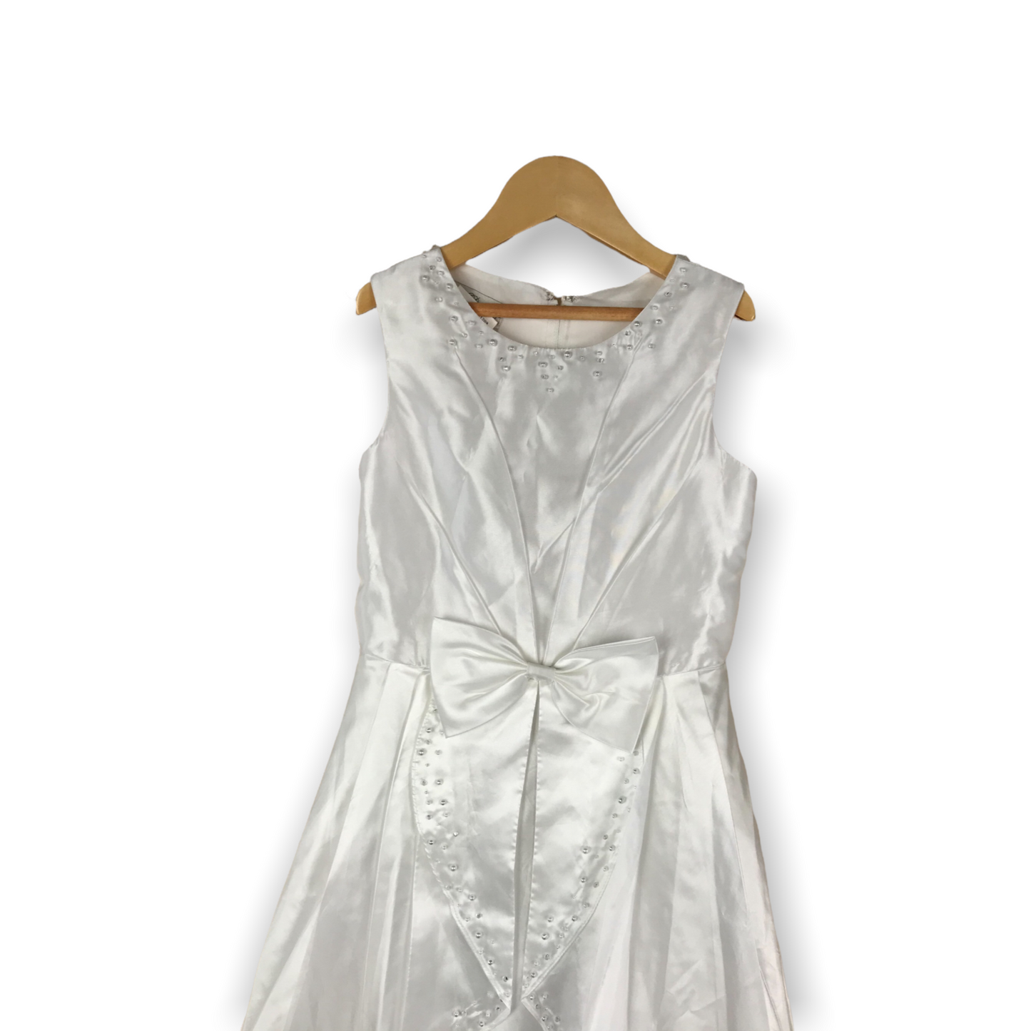 Sweet Darlings White Layered Formal Dress and Bolero Age 8