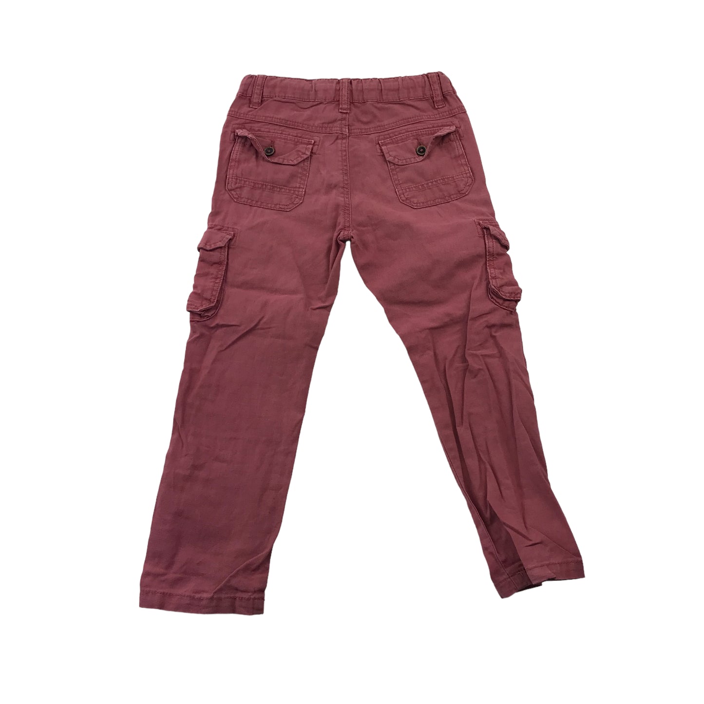 M&S Burgundy Hue Cargo Trousers