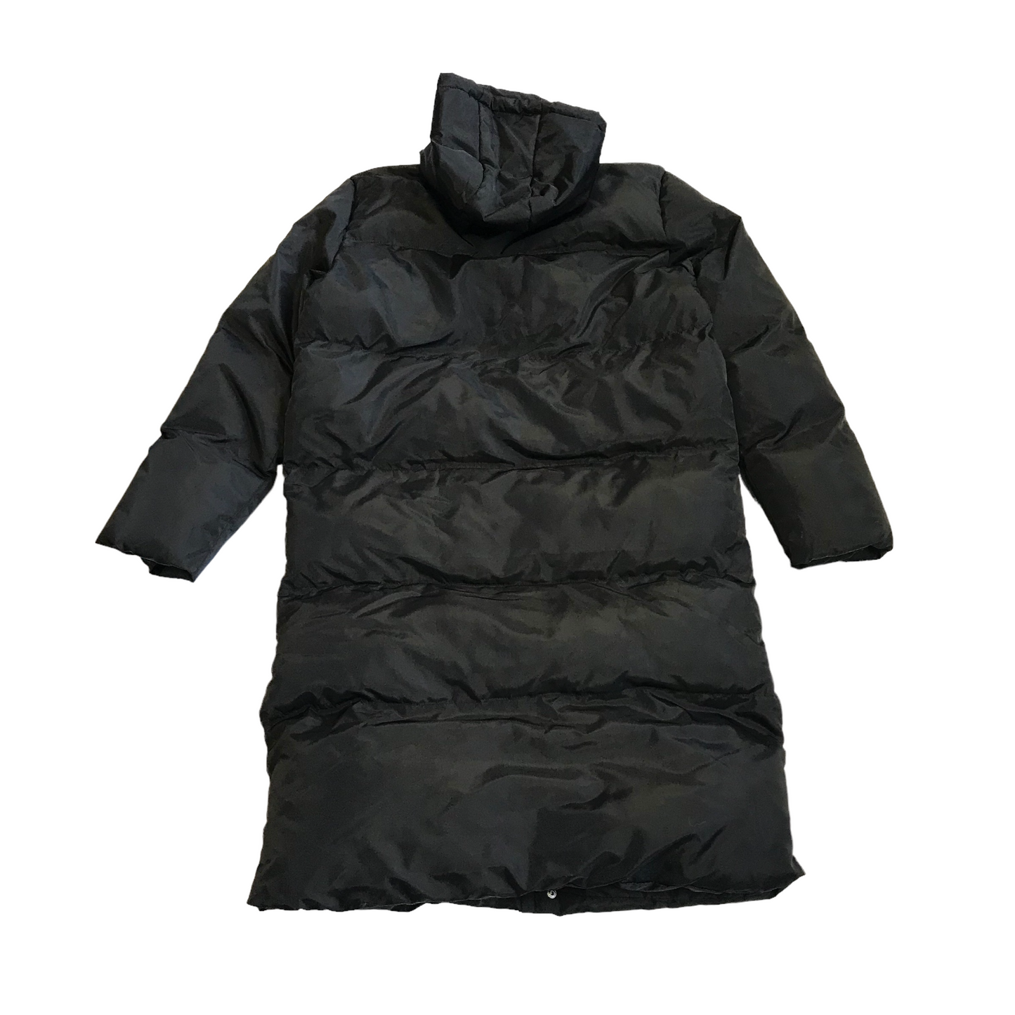 Pan Shuai Black Long Parka Puffer Jacket Women's Size 16