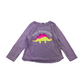 H&M Lilac Sequin Dinosaur T-shirt Age 4-6