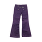 Next Purple Flared Leg Trousers Age 9