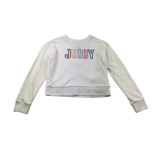 Juicy Couture White Sweater Jumper Age 8