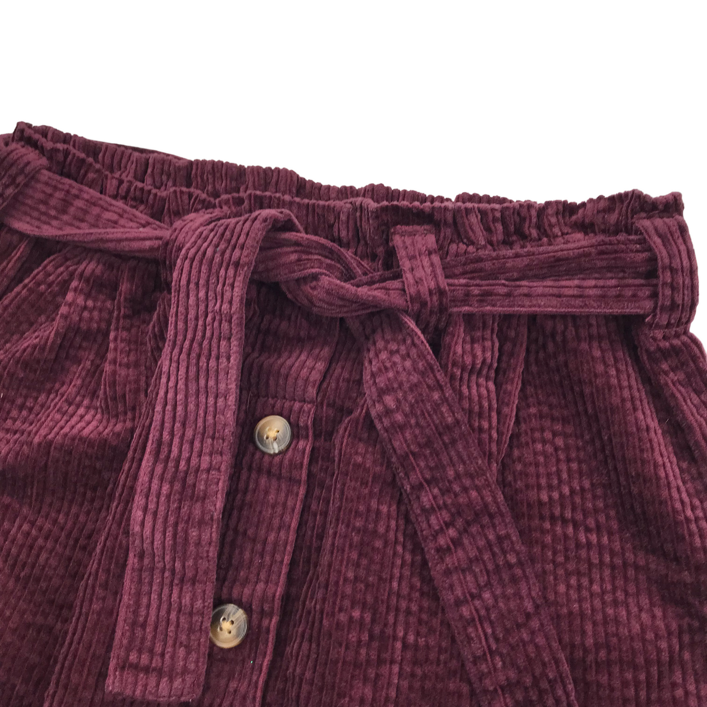 Next Dark Purple Corduroy Skirt Age 10