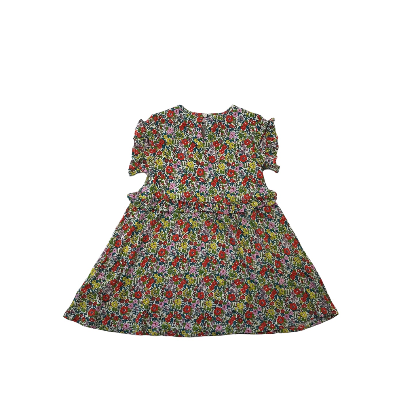 Next Dress 5 years multicoloured floral summery short sleeve