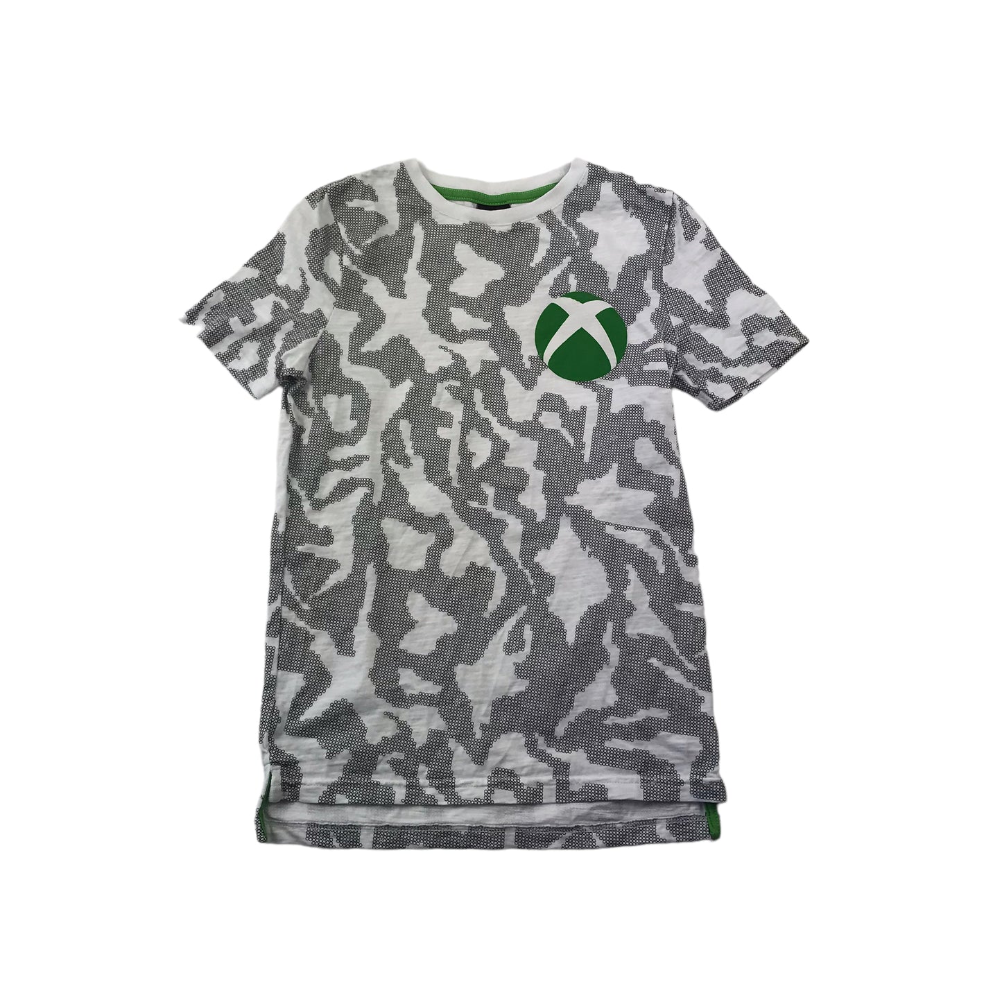 F&F White Camo Xbox Logo T-Shirt Age 7