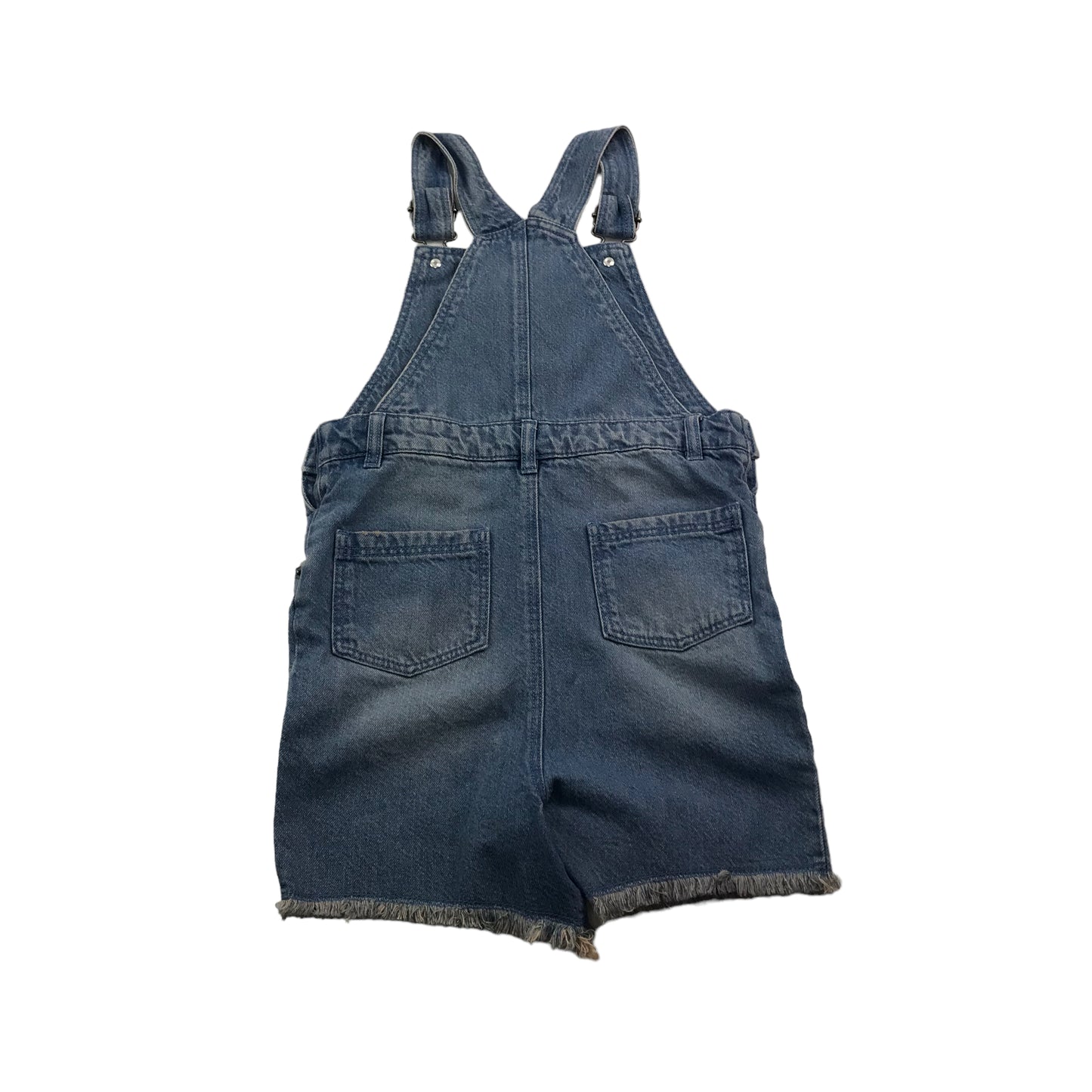 Tu Blue Denim Dungaree Shorts Age 7