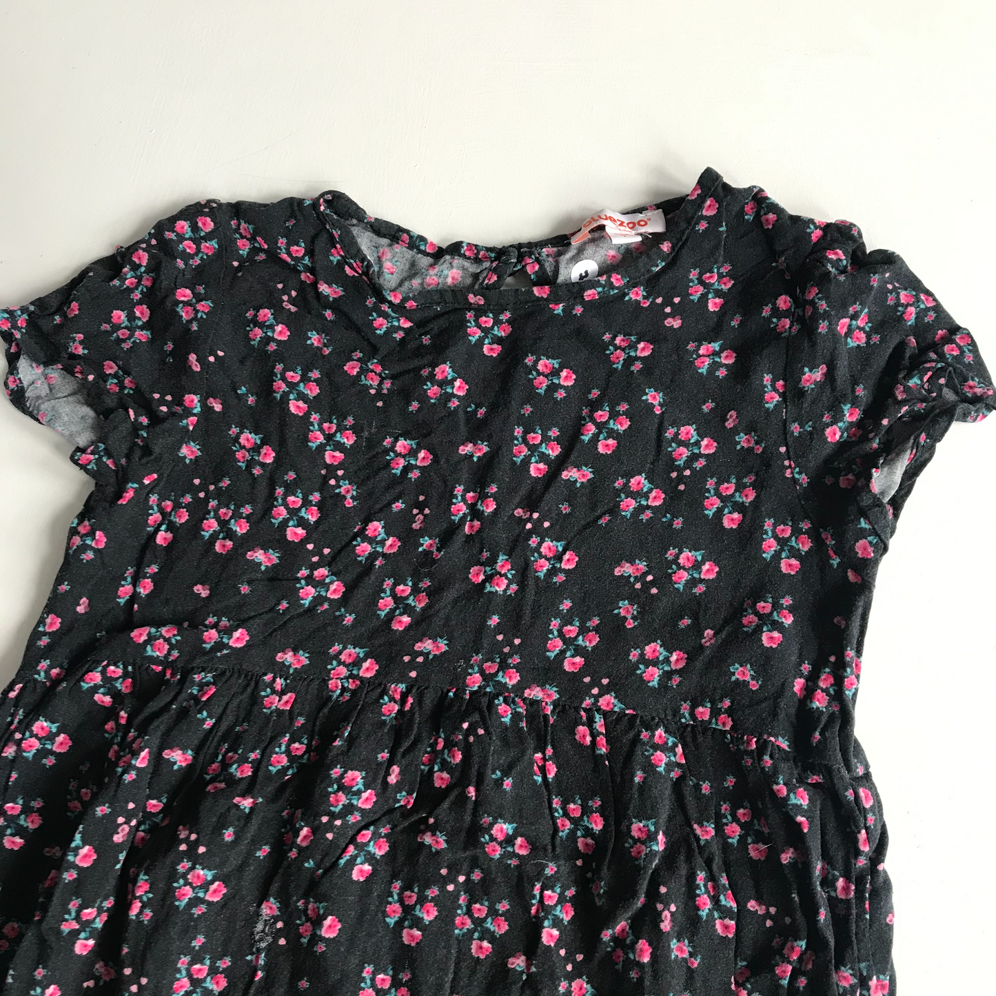 Dress - Dark Floral - Age 7