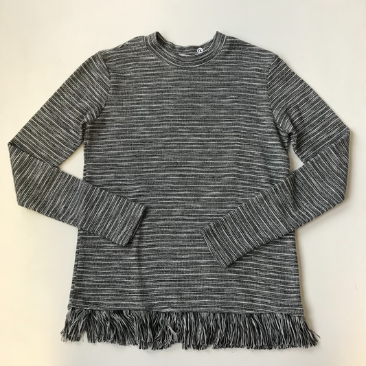 Jumper - Grey with Tassel Rim - Age 12