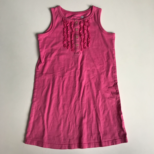 Land's End Pink Cotton Dress Age 5