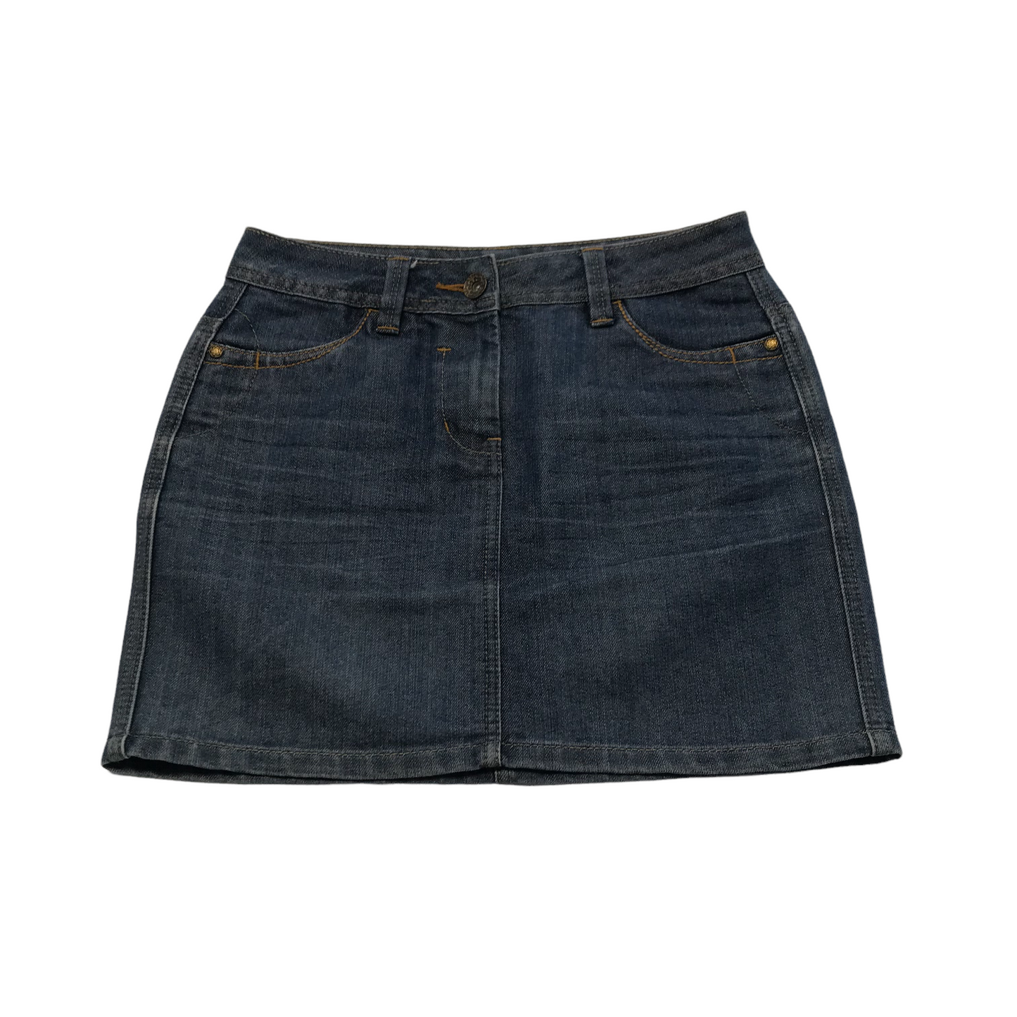 George Blue Denim Skirt Woman Size 8