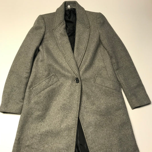 Zara Grey Wool Mix Coat Women's Size XS