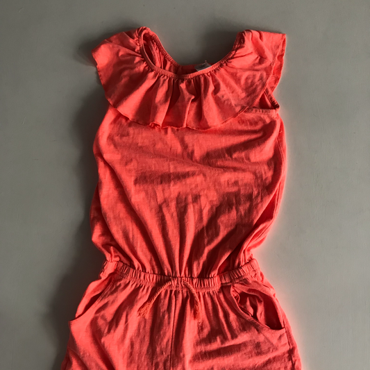 Playsuit - Bright Orange - Age 11