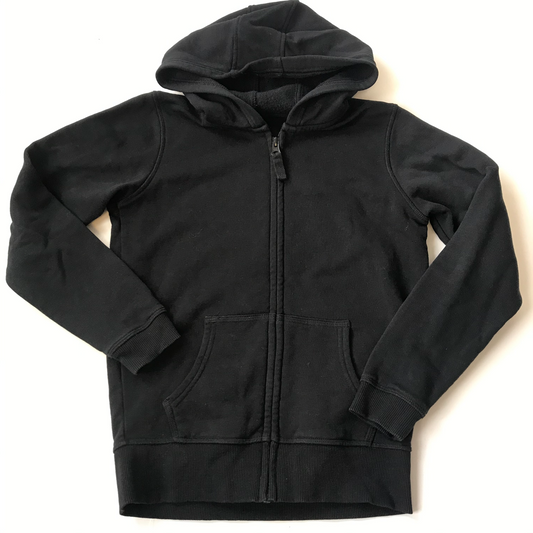 Hoodie - Black - Age 8