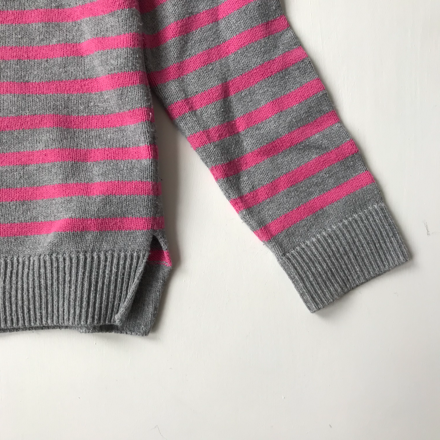 Jumper - Pink Stripes - Age 4