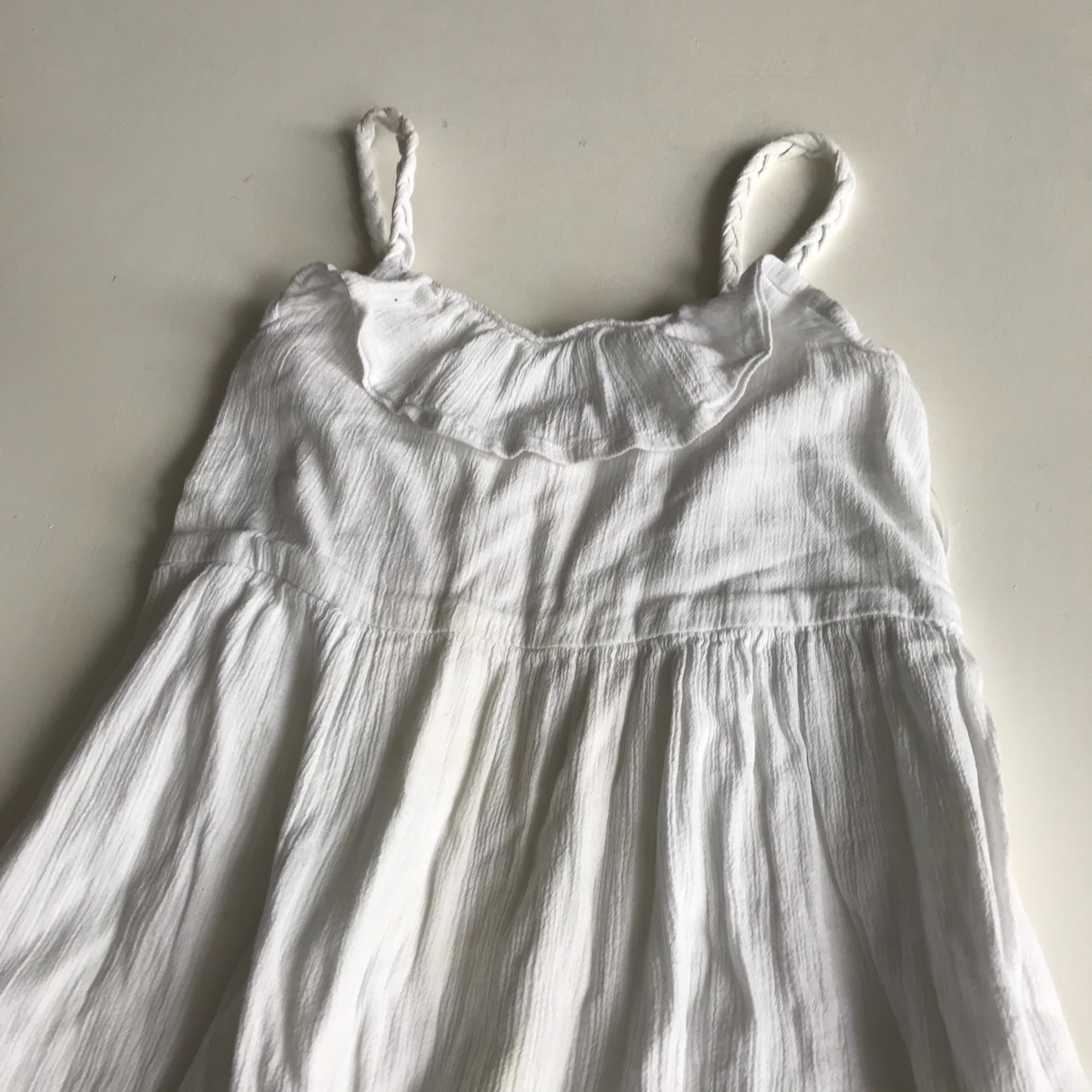 Dress - Long with Frill Detail - Age 7