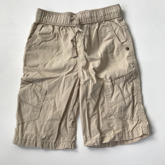 Shorts - Beige with Waistband - Age 6