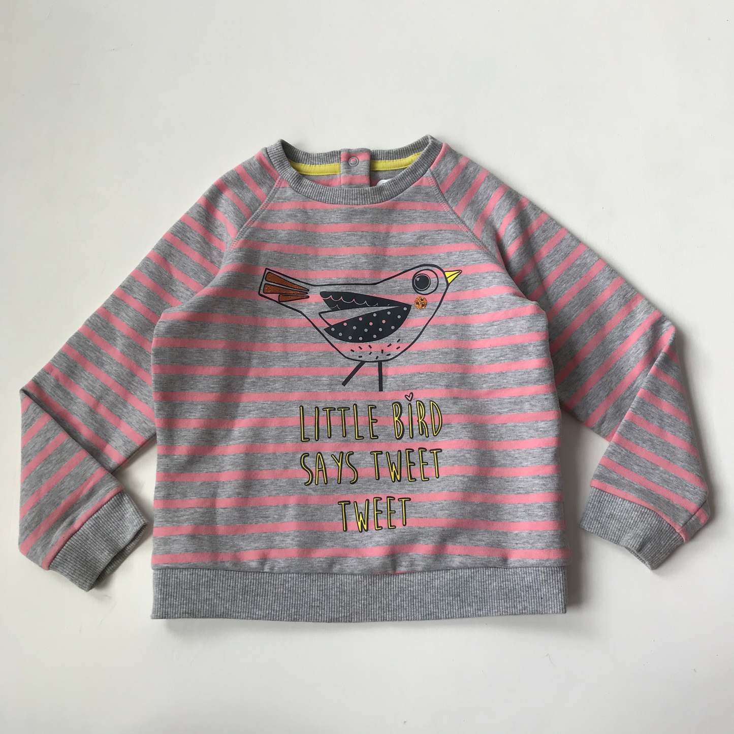 Sweatshirt - 'Little Bird Says Tweet Tweet' - Age 5