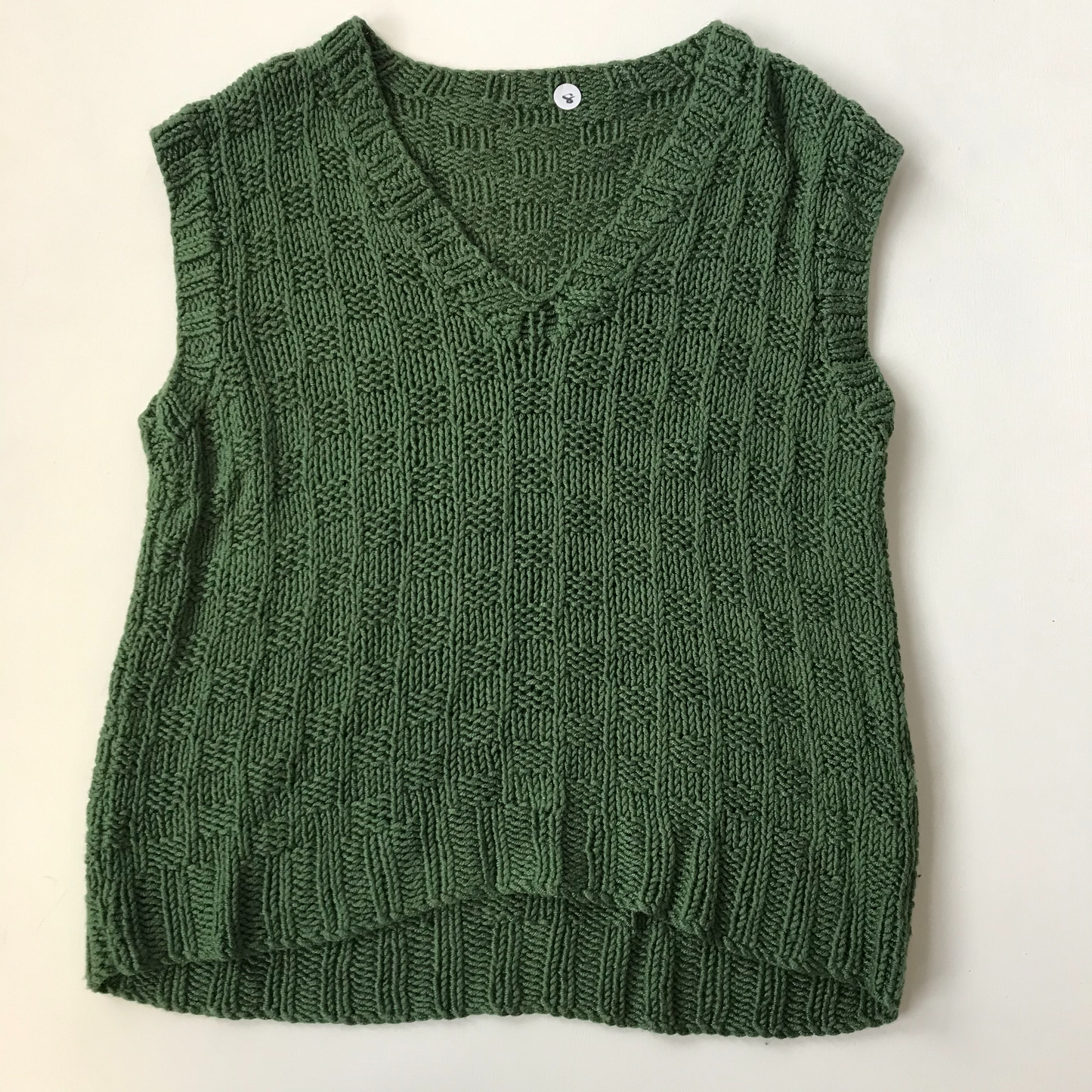 Jumper - Green Vest - Age 8