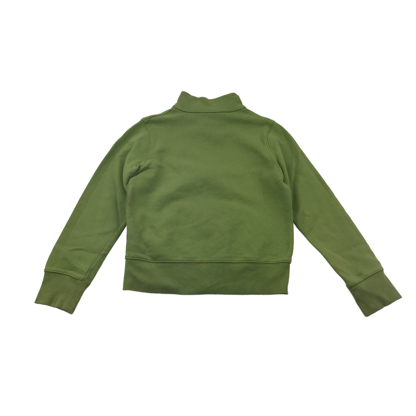 Benetton Green Full Zip Sweater Age 7
