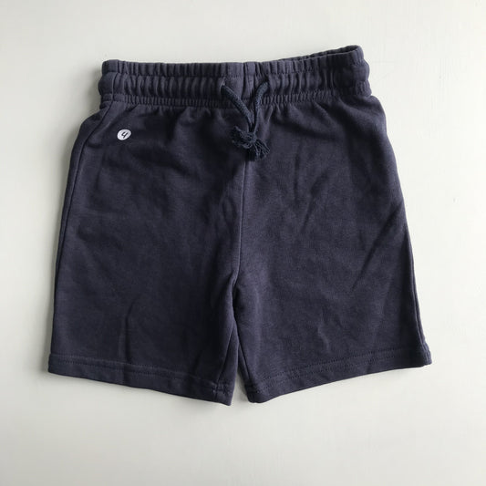 Navy plain Jersey School Gym Shorts