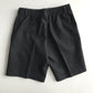 Black School Shorts with Elasticated Waist