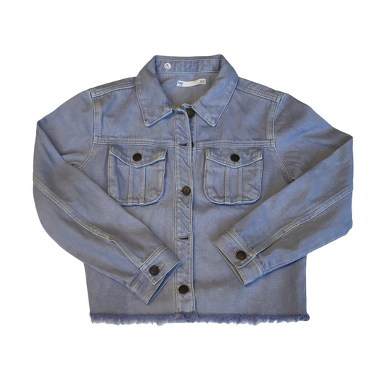 M&S Light Purple Denim Jacket Age 9