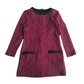 Deep Red Dress with Sparkles Age 6