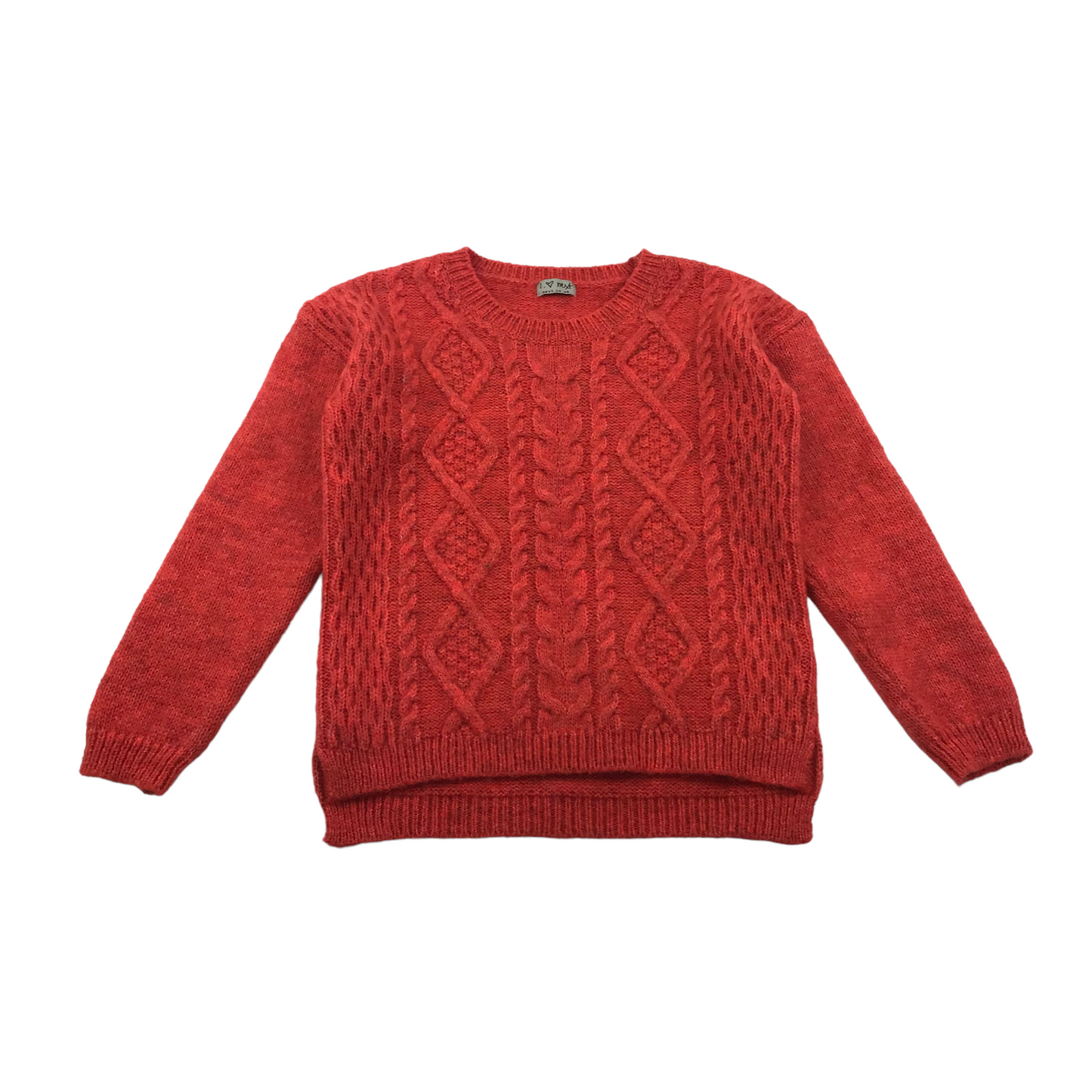 Next Knitted Red Jumper Age 10