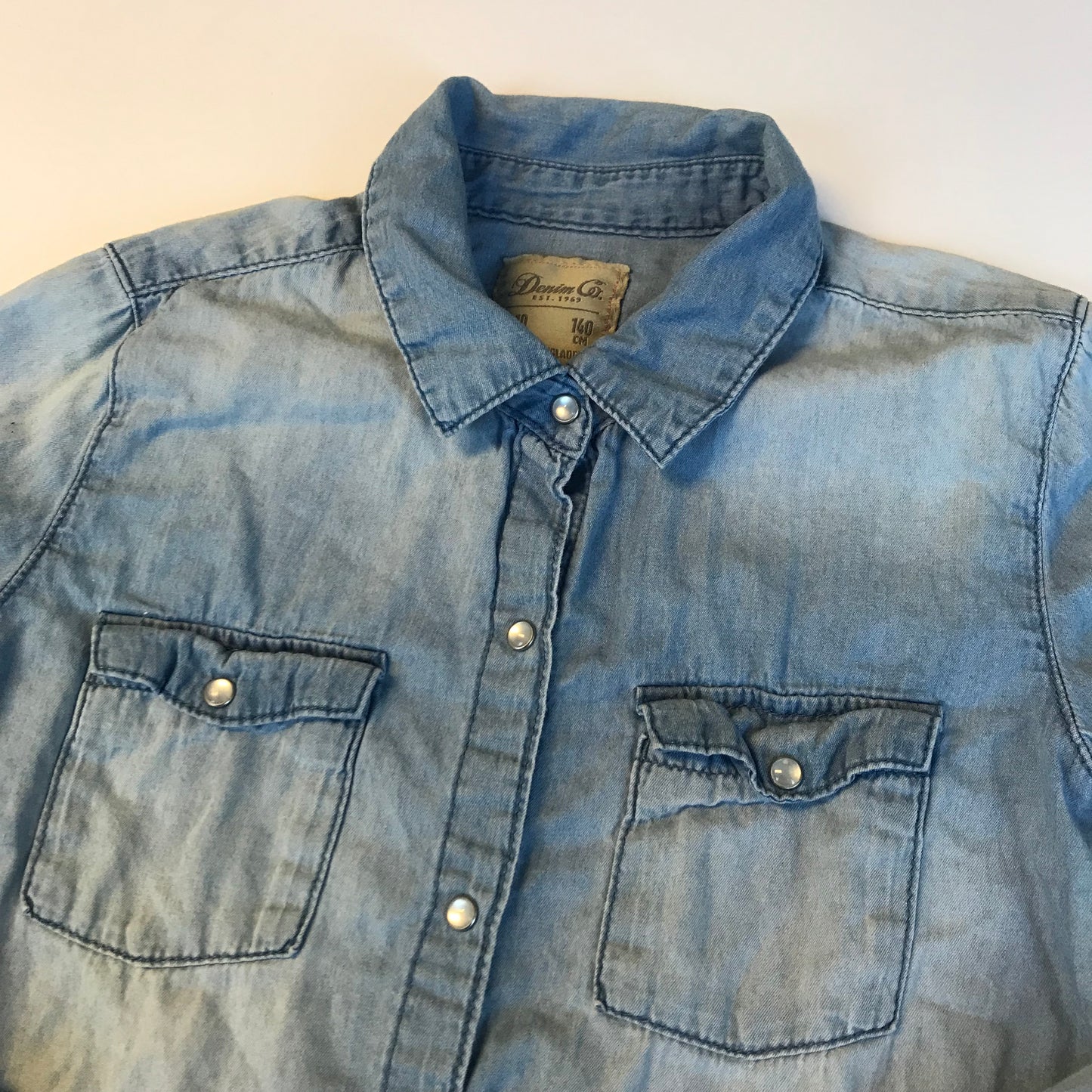 Primark Denim Shirt Age 9